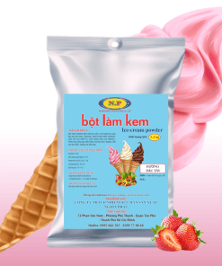 Bột làm kem dâu