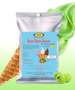 Bột làm kem Táo xanh