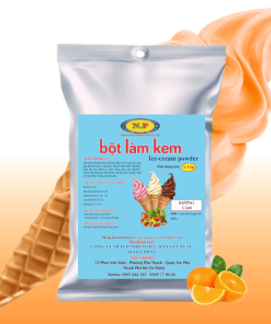 Bột làm kem cam